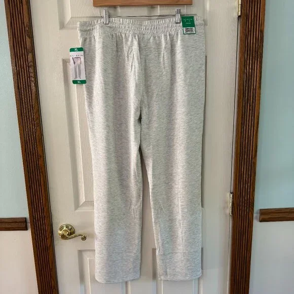 Danskin Scuba Pant Oatmeal Heather Woman's Size‎ XL Amazing Soft Fabric - Picture 6 of 7